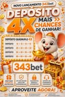 Logo 343BET2.COM - DEPOSITO 4X