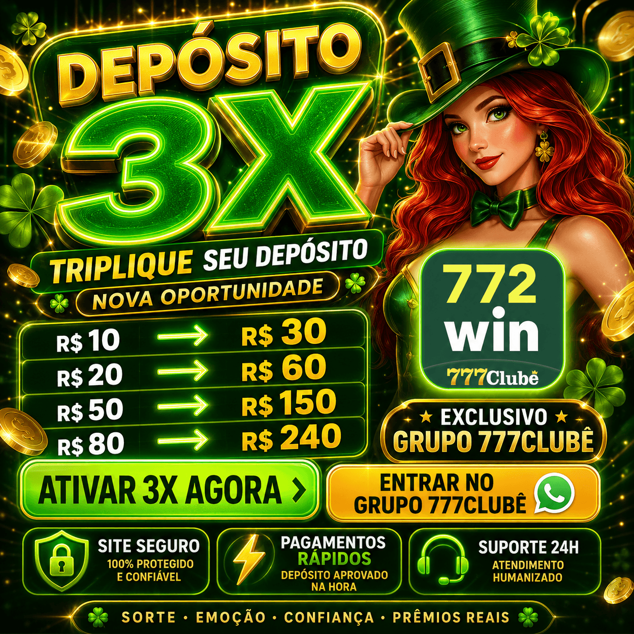 Logo 772WIN.COM - DEPOSITO 3X
