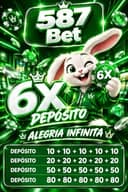 Logo 587BET.COM - DEPOSITO 6X