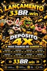 Logo 33BR.COM - DEPOSITO 4X