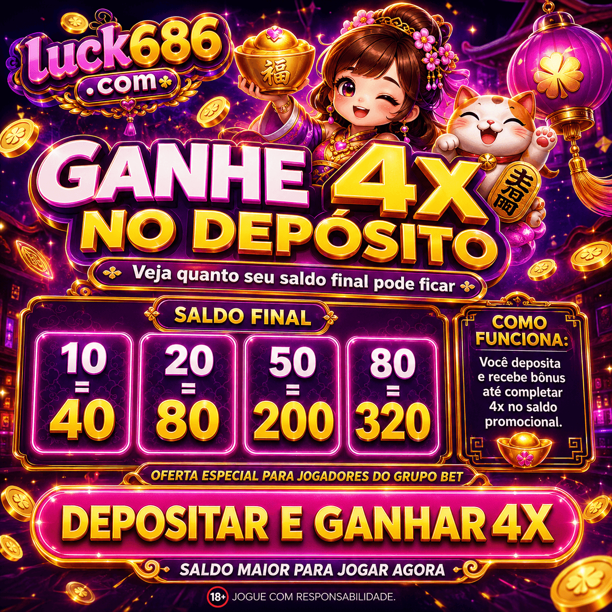 Screenshot da LUCK686.COM