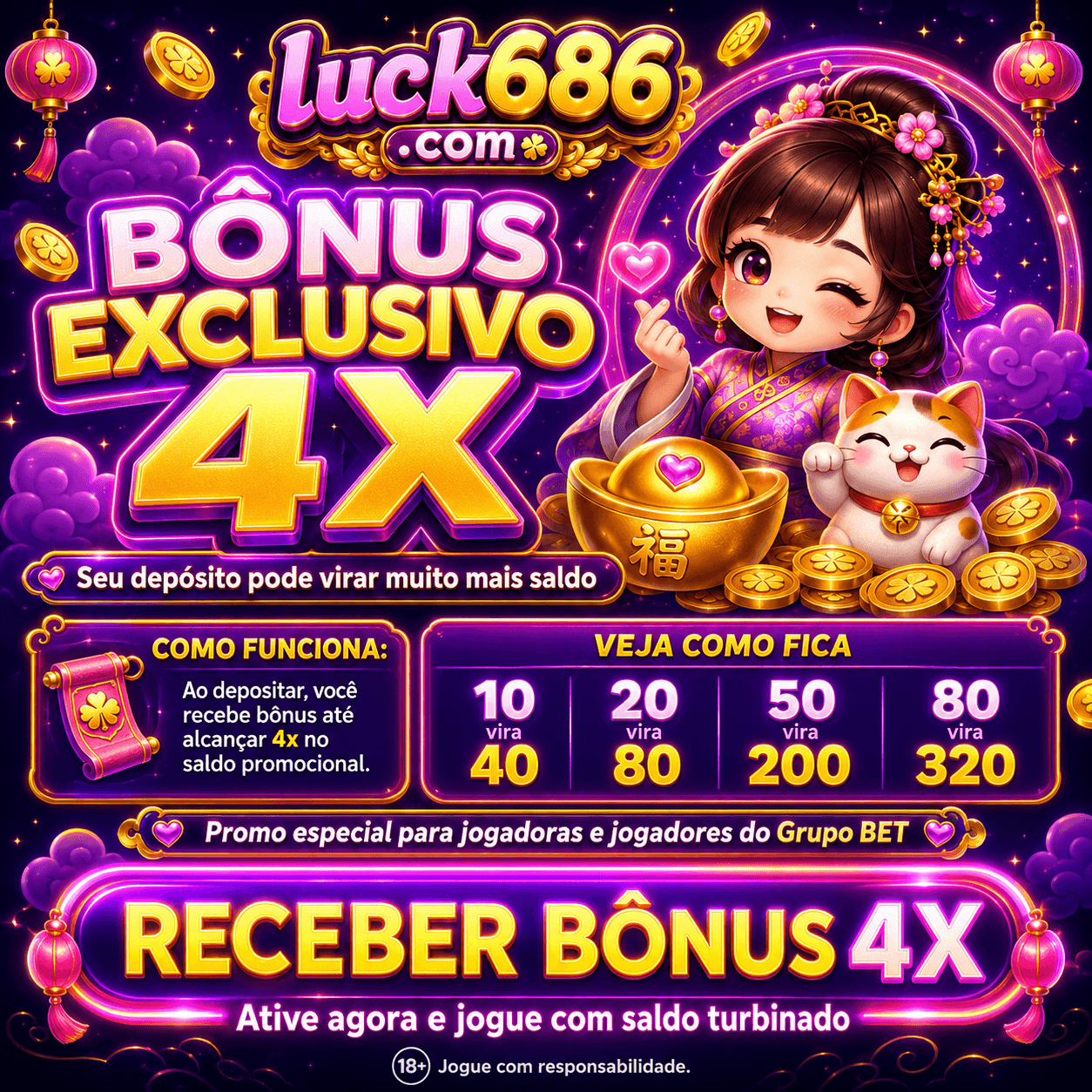 Screenshot da LUCK686.COM