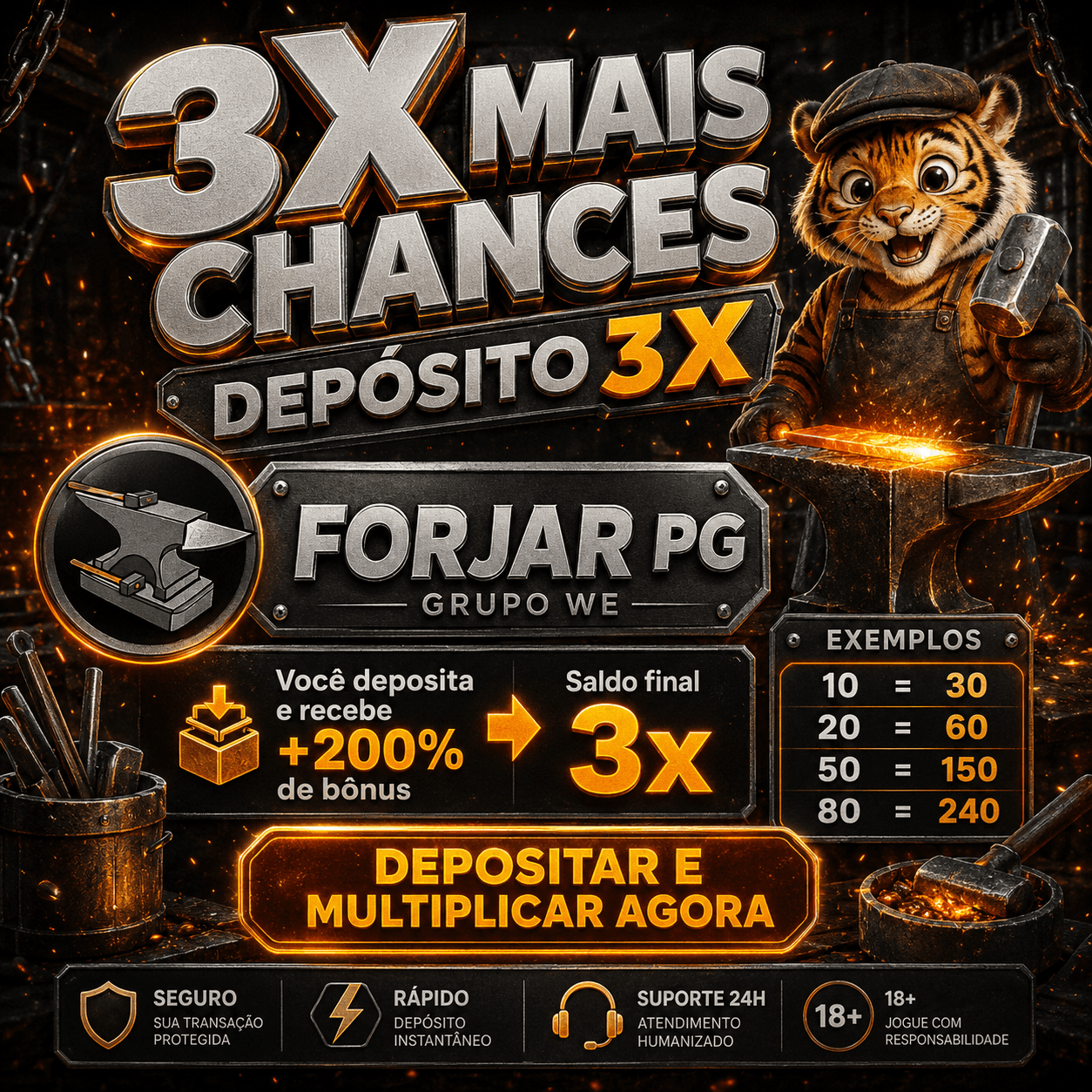 Screenshot da WE FORJARPG.COM