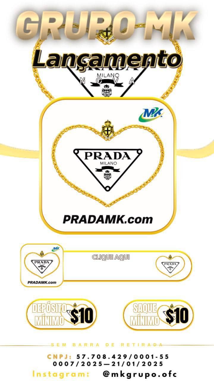 Screenshot da PRADA-MK.COM