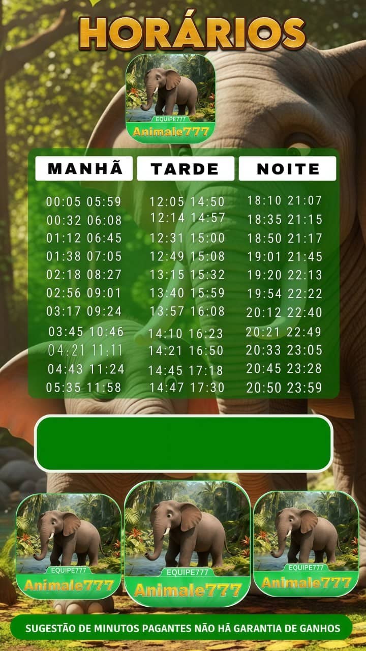 Screenshot da ANIMALE777.COM