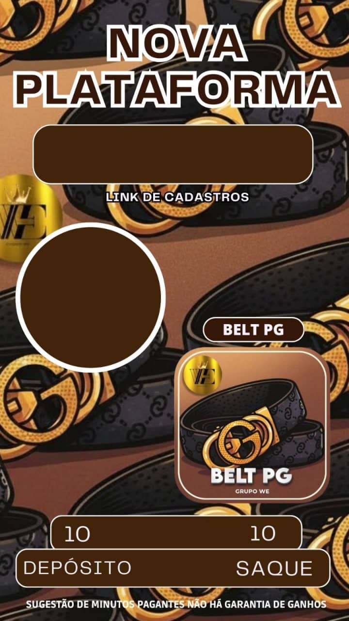 Screenshot da WE-BELT-PG.COM