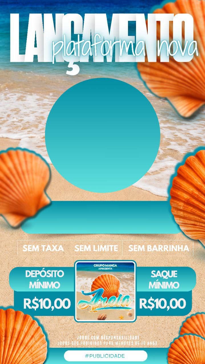 Screenshot da MANGA-AREIAPG.COM