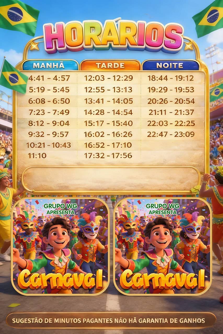 Screenshot da WG-CARNAVAL.COM