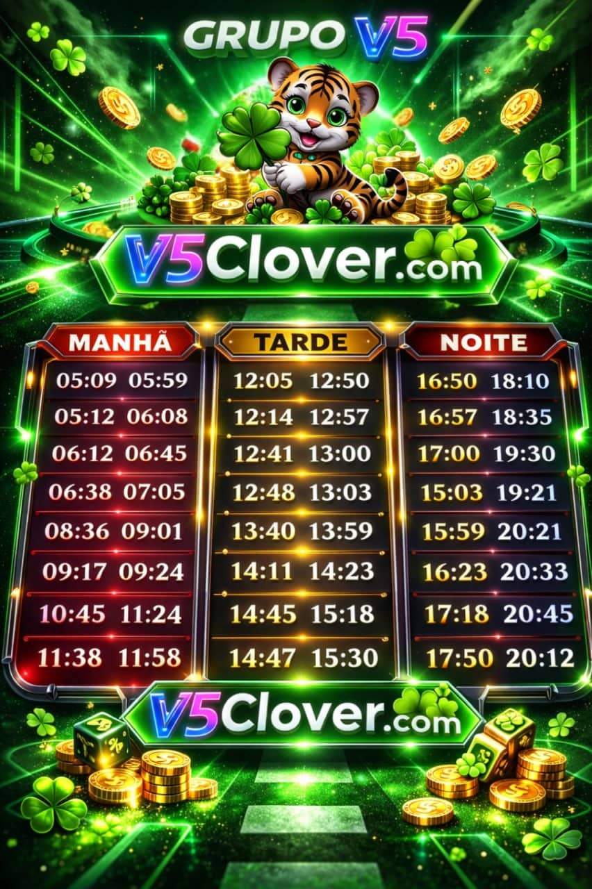 Screenshot da V5CLOVERPG.COM