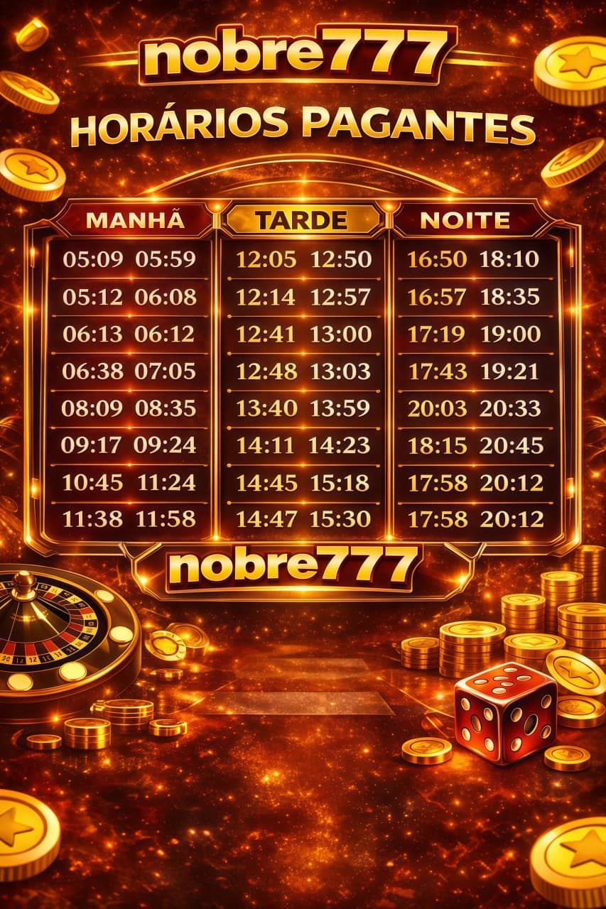 Screenshot da NOBRE-777.COM