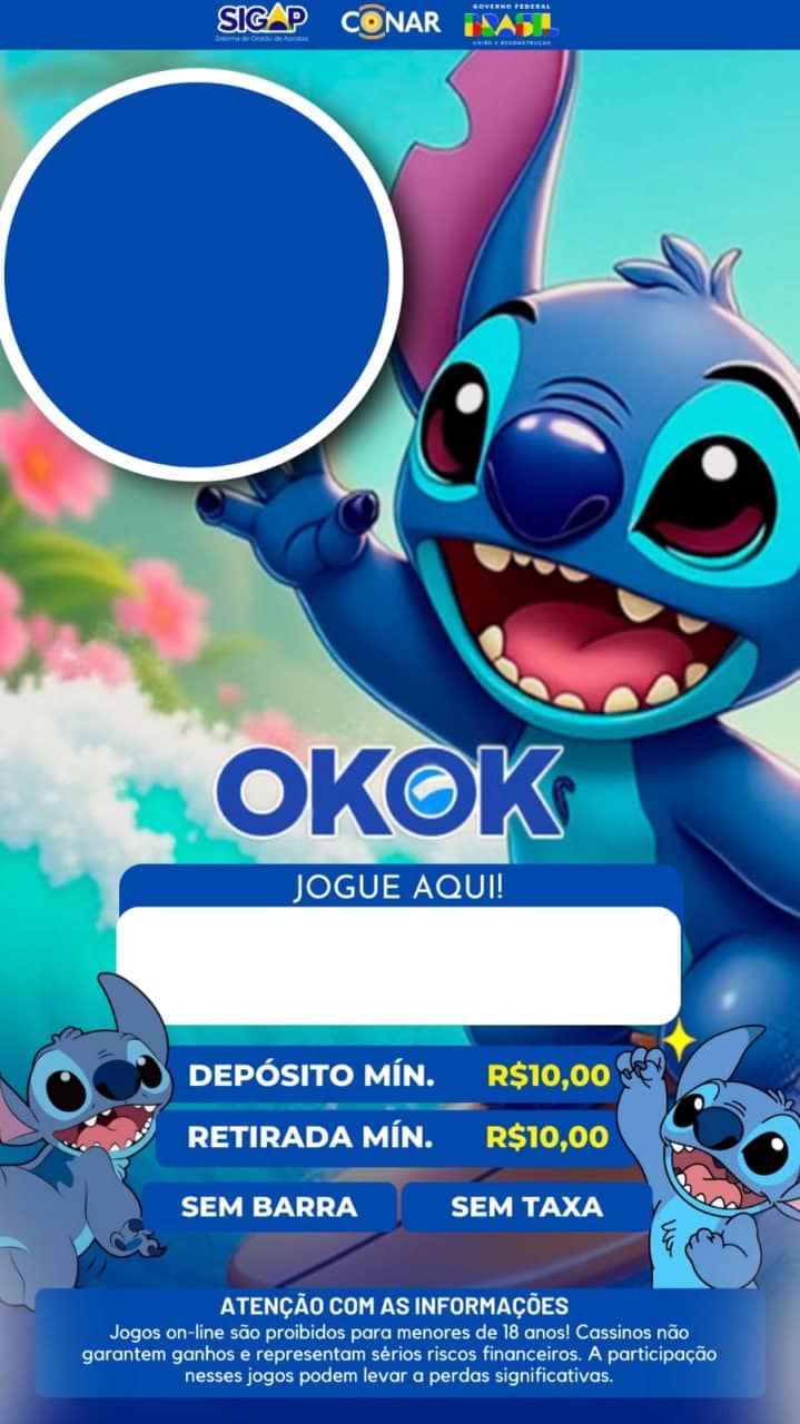 Screenshot da OKOKSTITCHPG.COM