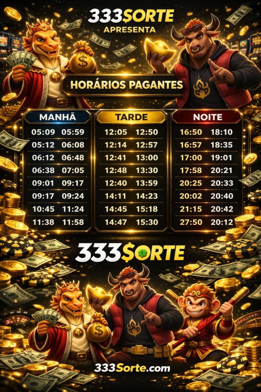 Screenshot da 333SORTE.COM