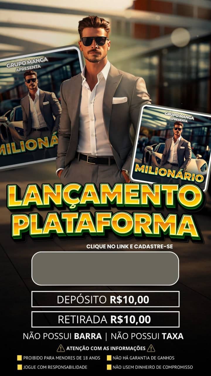 Screenshot da MANGA-MILIONARIO-PG.COM