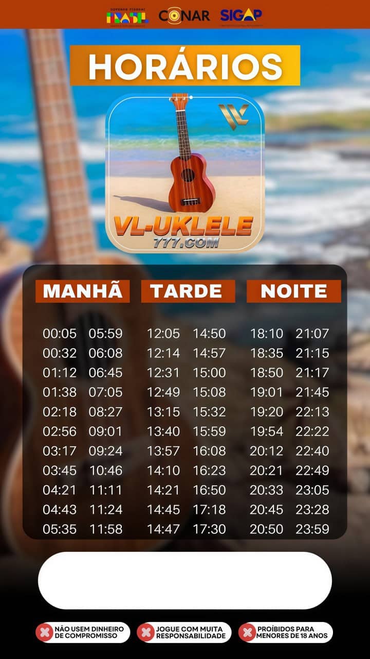 Screenshot da VL-UKLELE777.COM