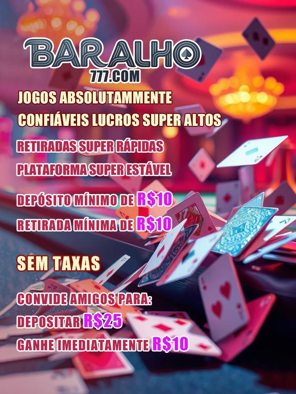 Screenshot da BARALHO-777.COM