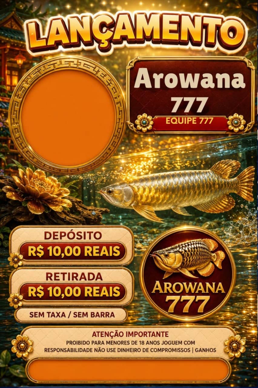 Screenshot da AROWANAA777.COM