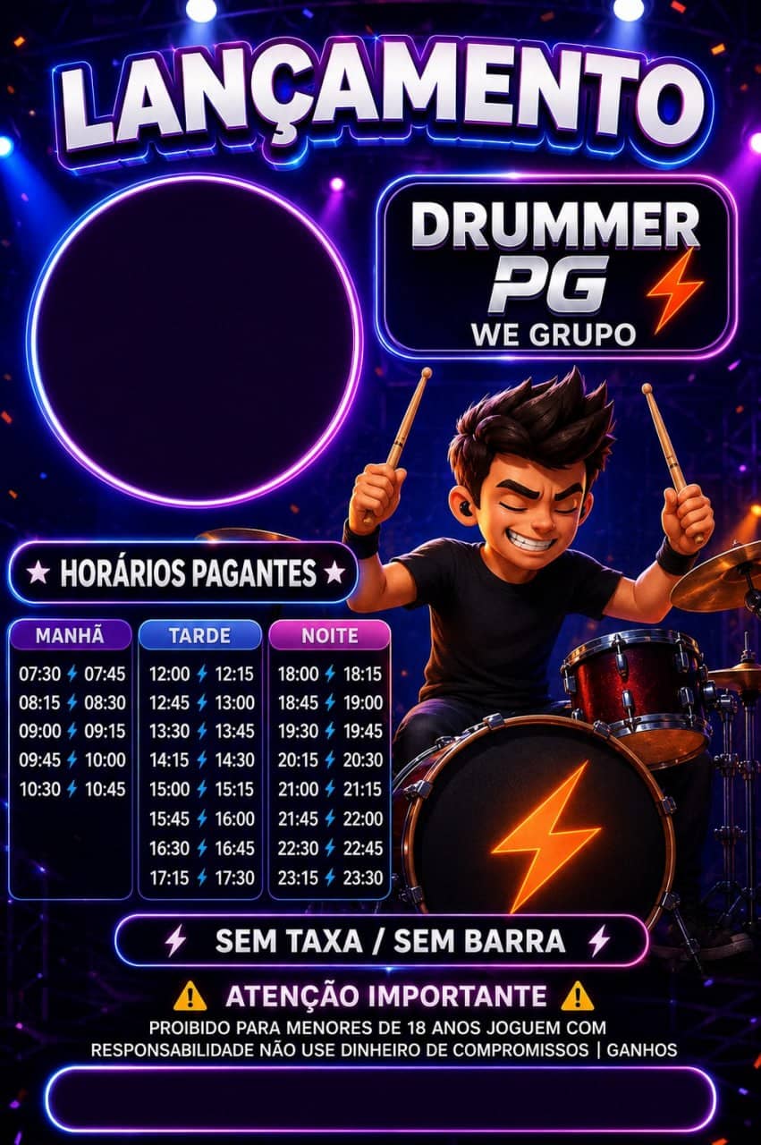 Screenshot da WE DRUMMERRPG.COM
