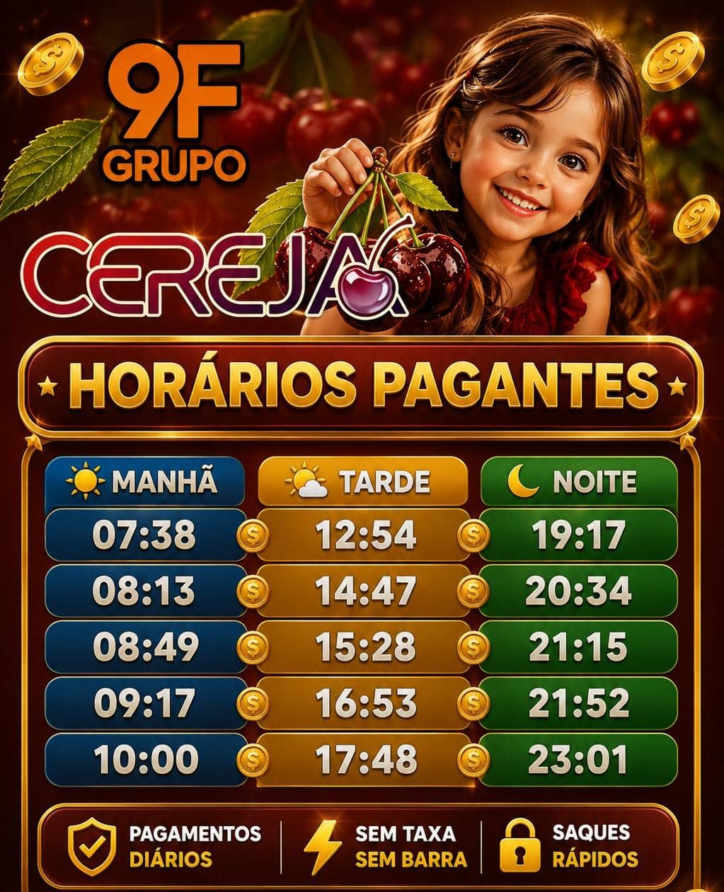 Screenshot da 9F CEREJA.COM