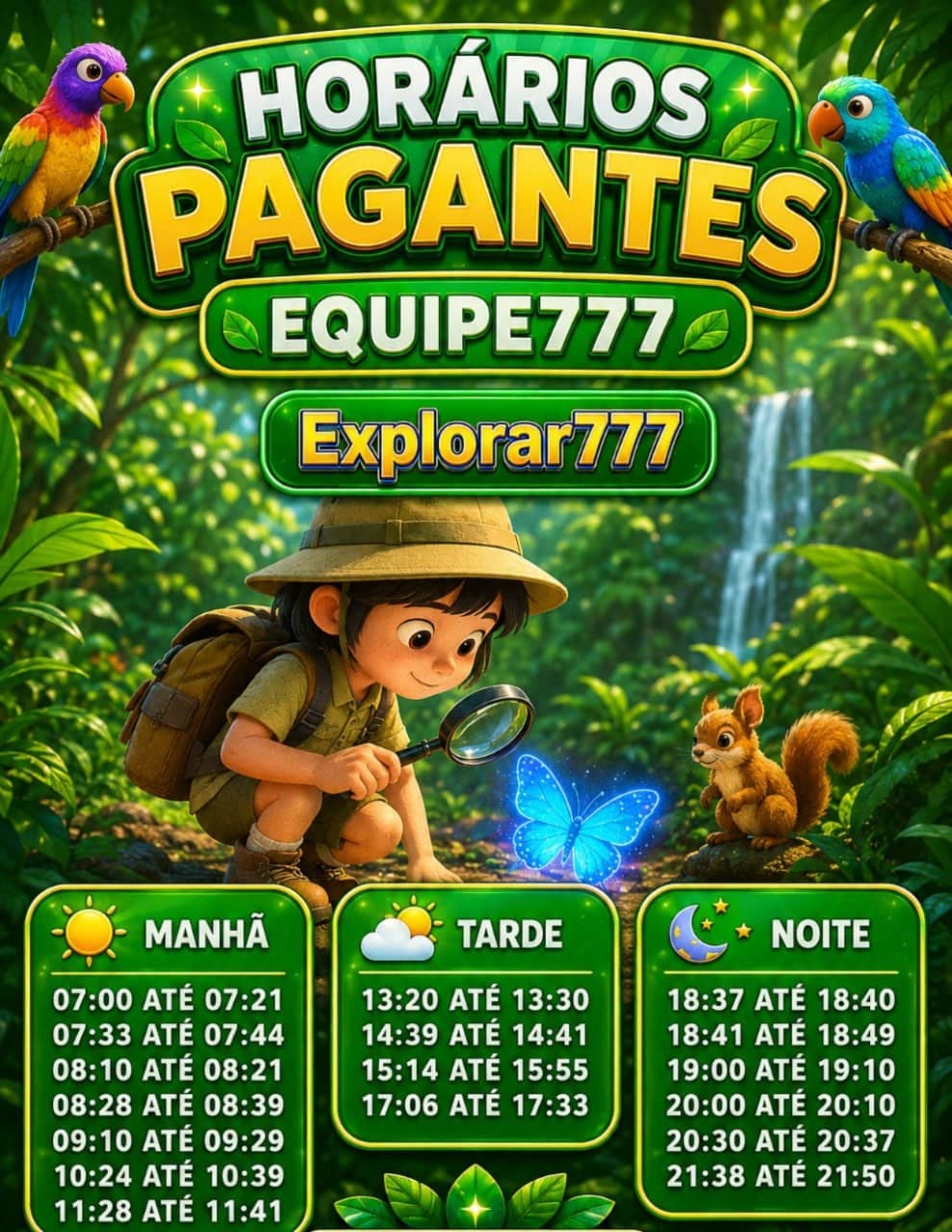 Screenshot da EXPLORARR777.COM
