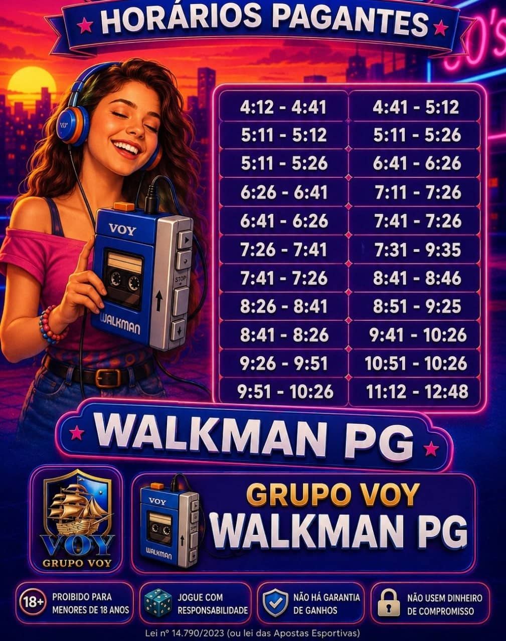 Screenshot da VOY WALKMANNPG.COM