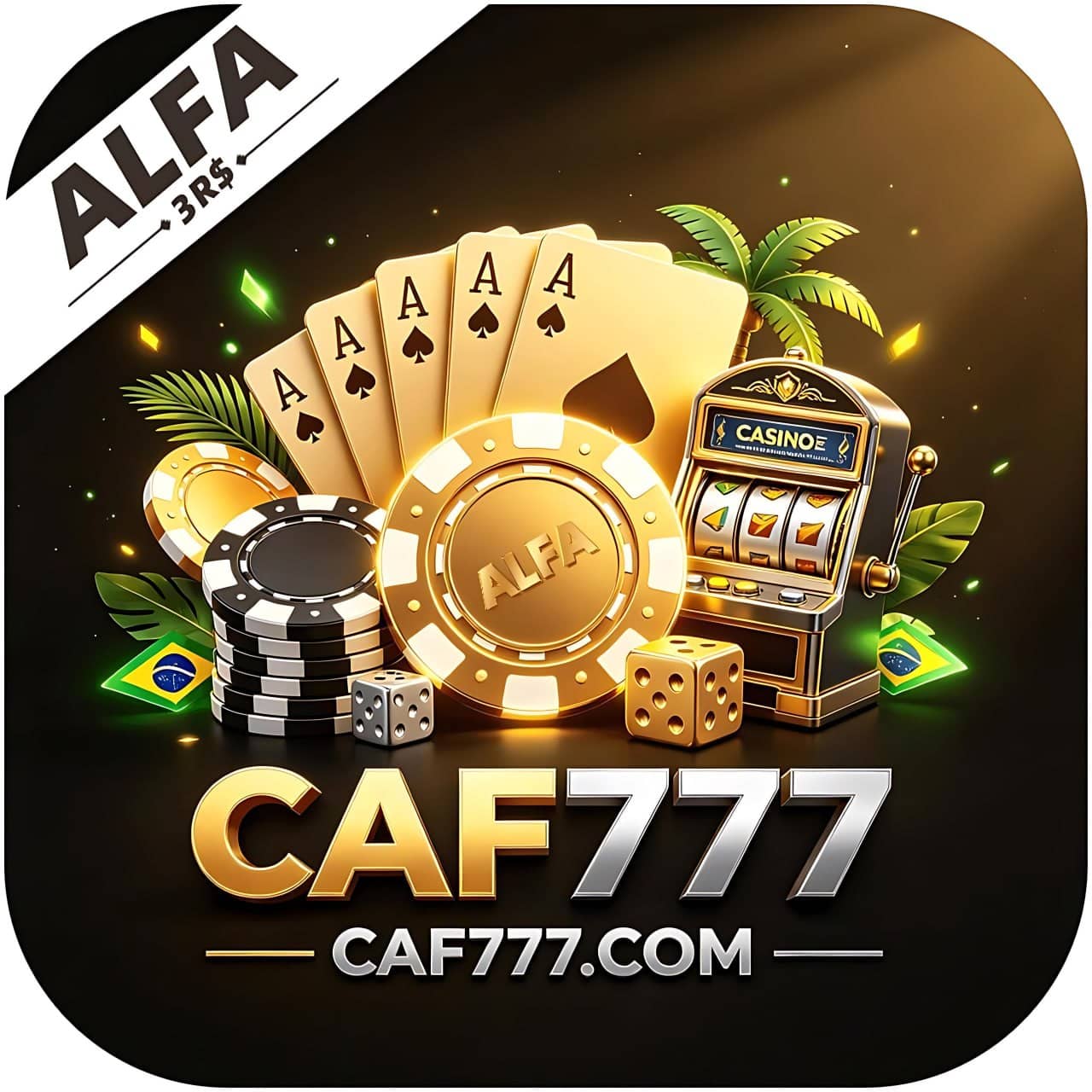 Screenshot da CAF777.COM