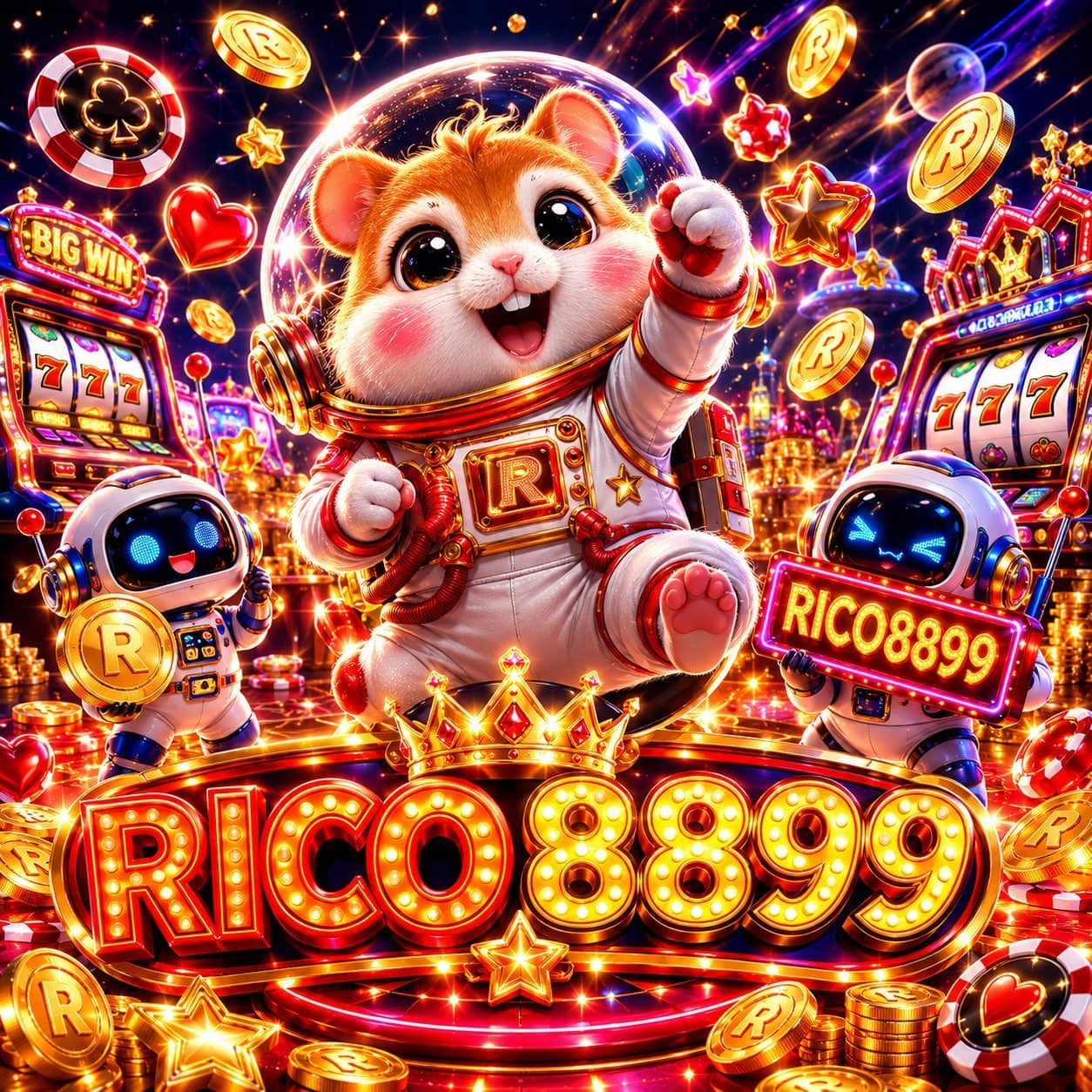 Screenshot da RICO8899.COM