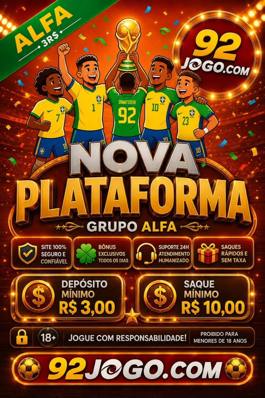 Screenshot da 92JJOGO.COM