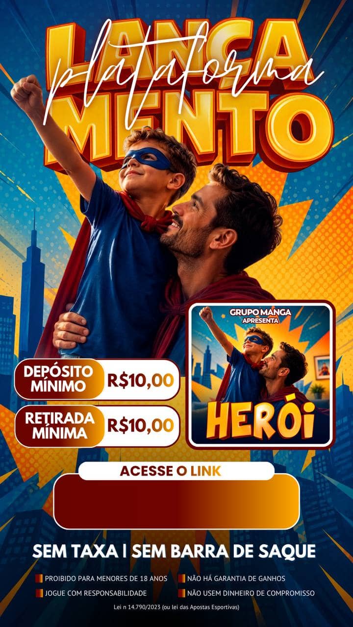 Screenshot da HEROI MANGA.COM