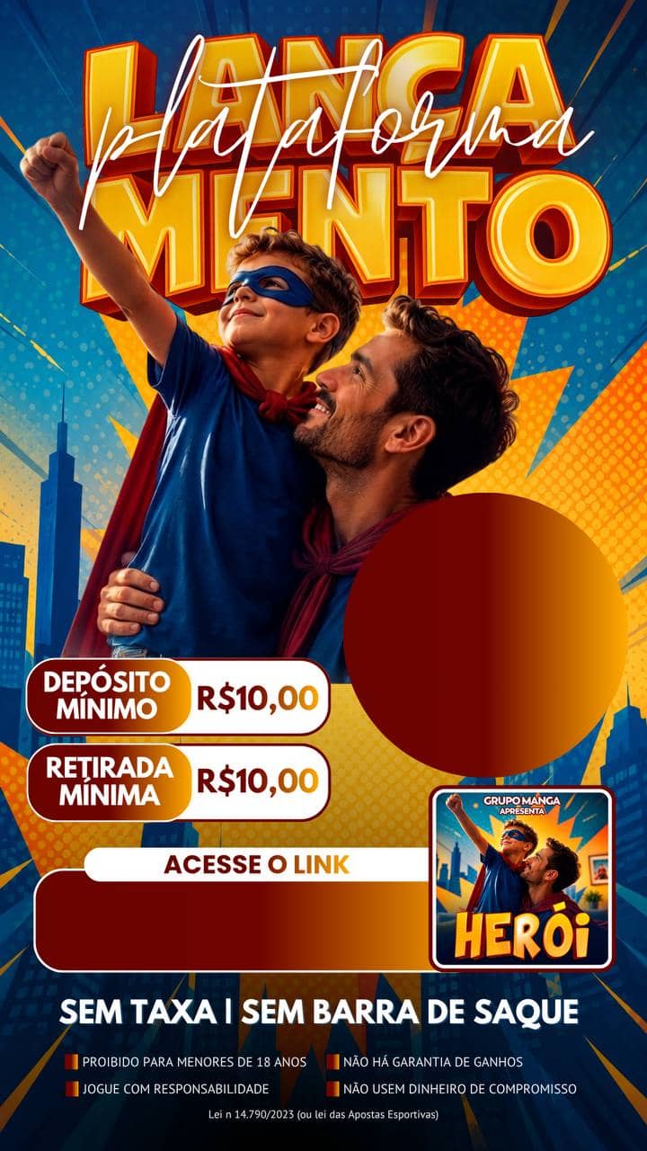 Screenshot da HEROI MANGA.COM