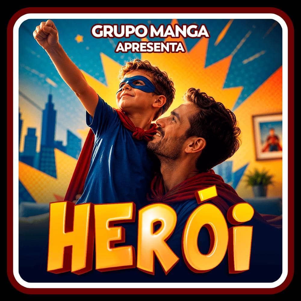 Screenshot da HEROI MANGA.COM