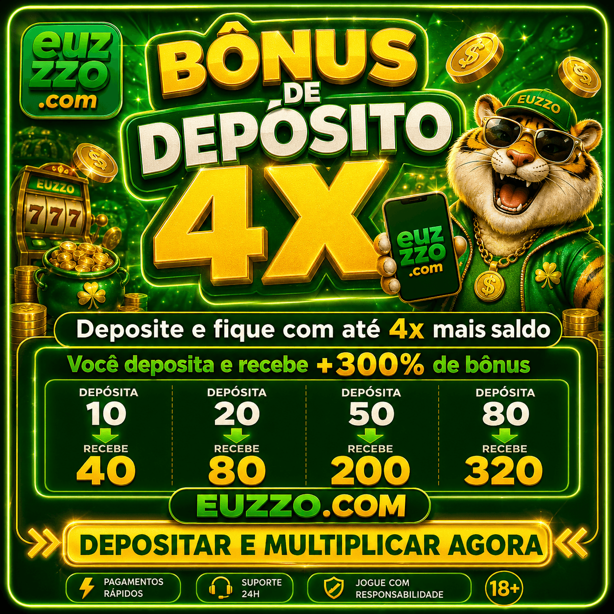 Screenshot da EUZZO3.COM