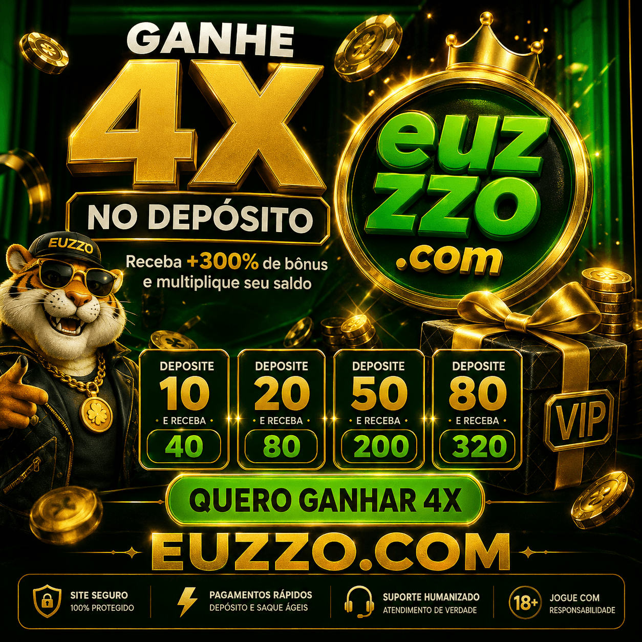 Screenshot da EUZZO3.COM
