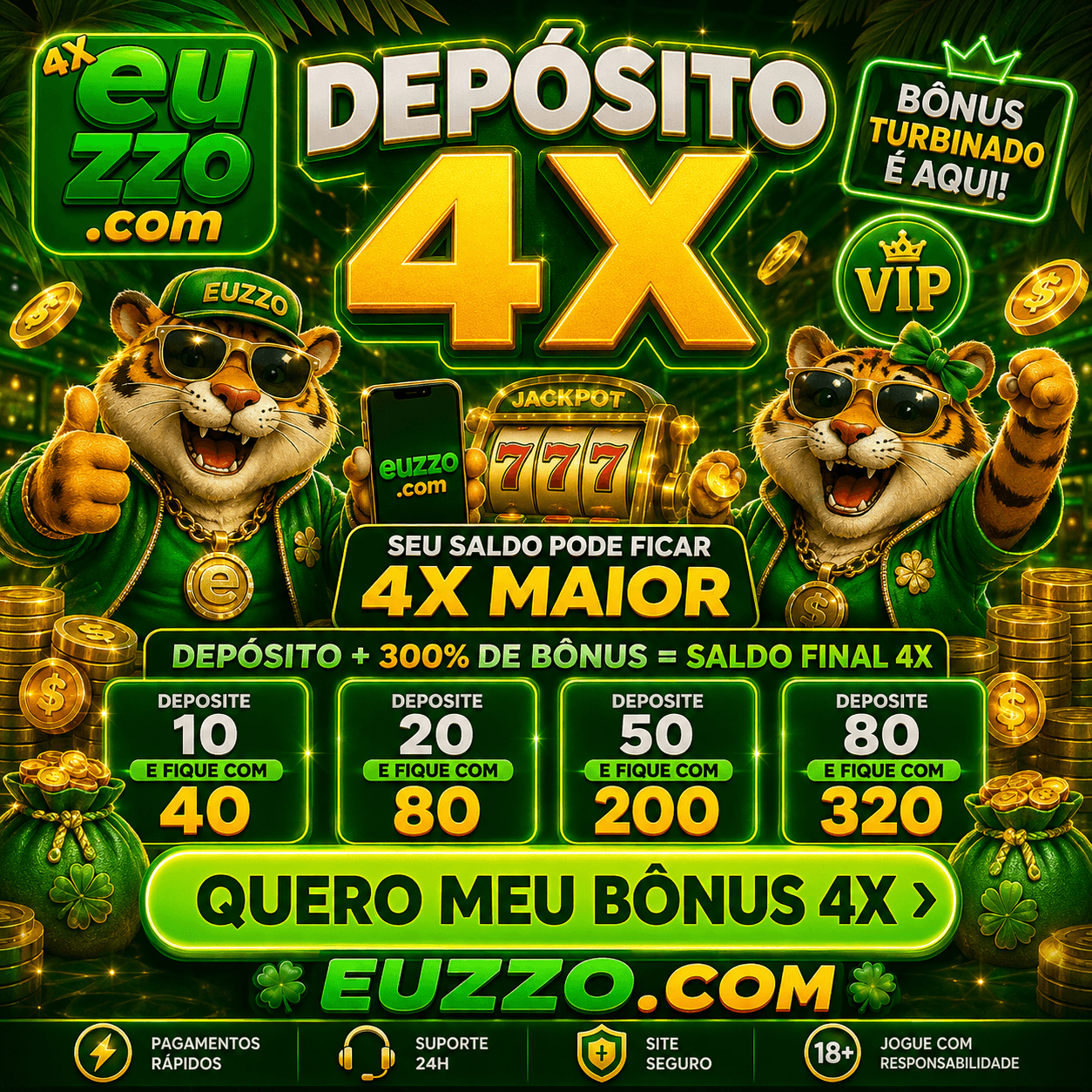 Screenshot da EUZZO3.COM