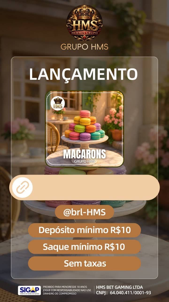Screenshot da HMS MACARONS.COM