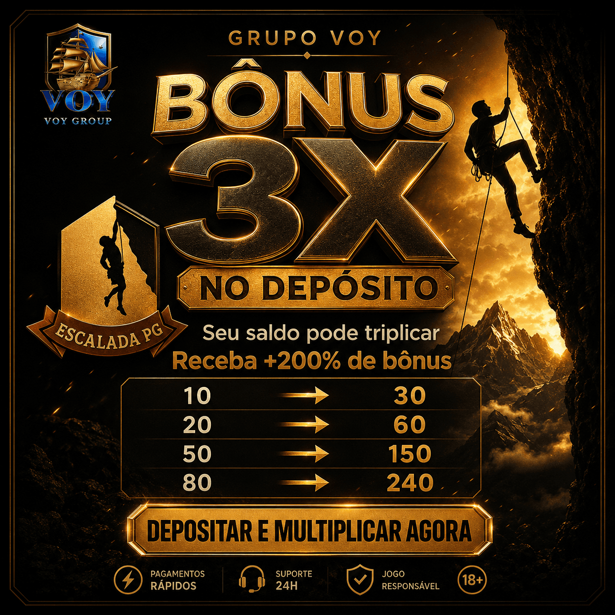 Screenshot da VOY-ESCALADAPG.COM