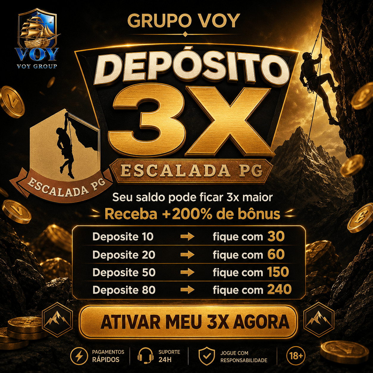 Screenshot da VOY-ESCALADAPG.COM