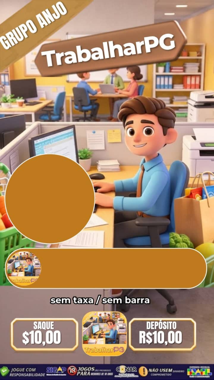 Screenshot da TRABALHAR PG.COM