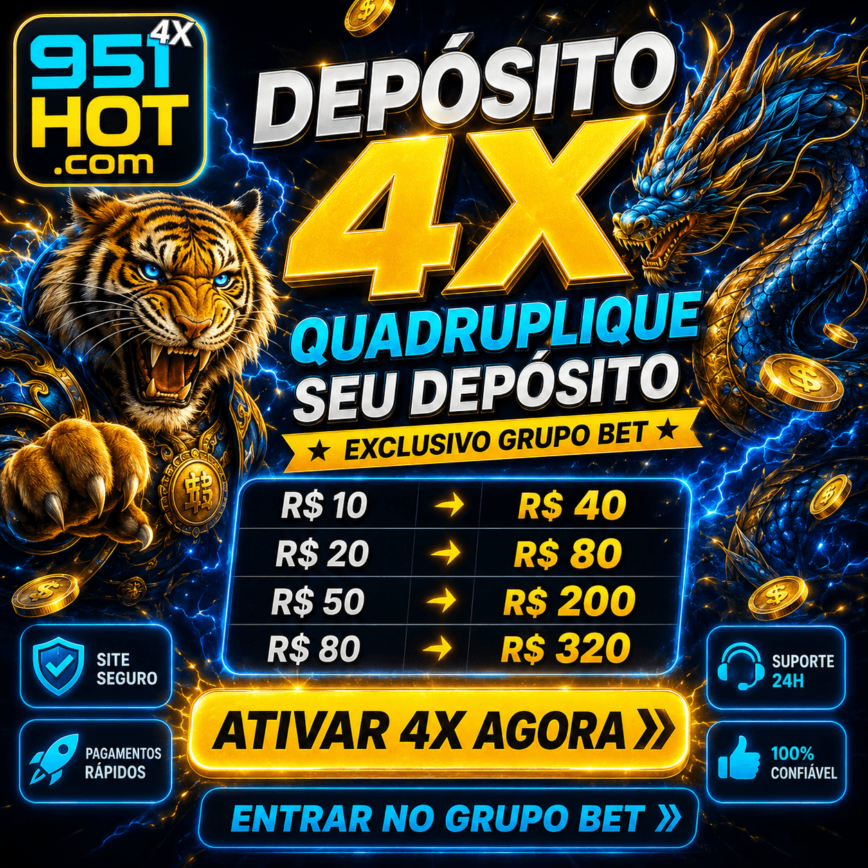Screenshot da 951HOT.COM
