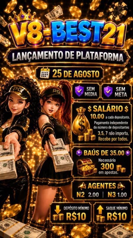 Screenshot da V8 BEST21.COM
