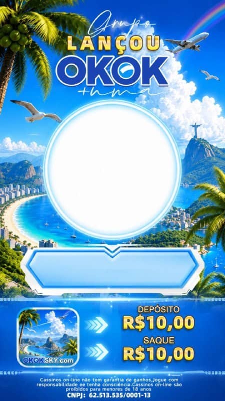Screenshot da OKOKSKY2.COM