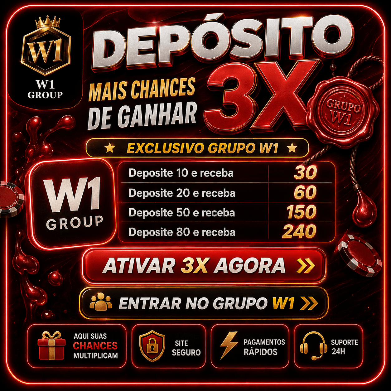 Screenshot da W1 WAXSEALPG.COM