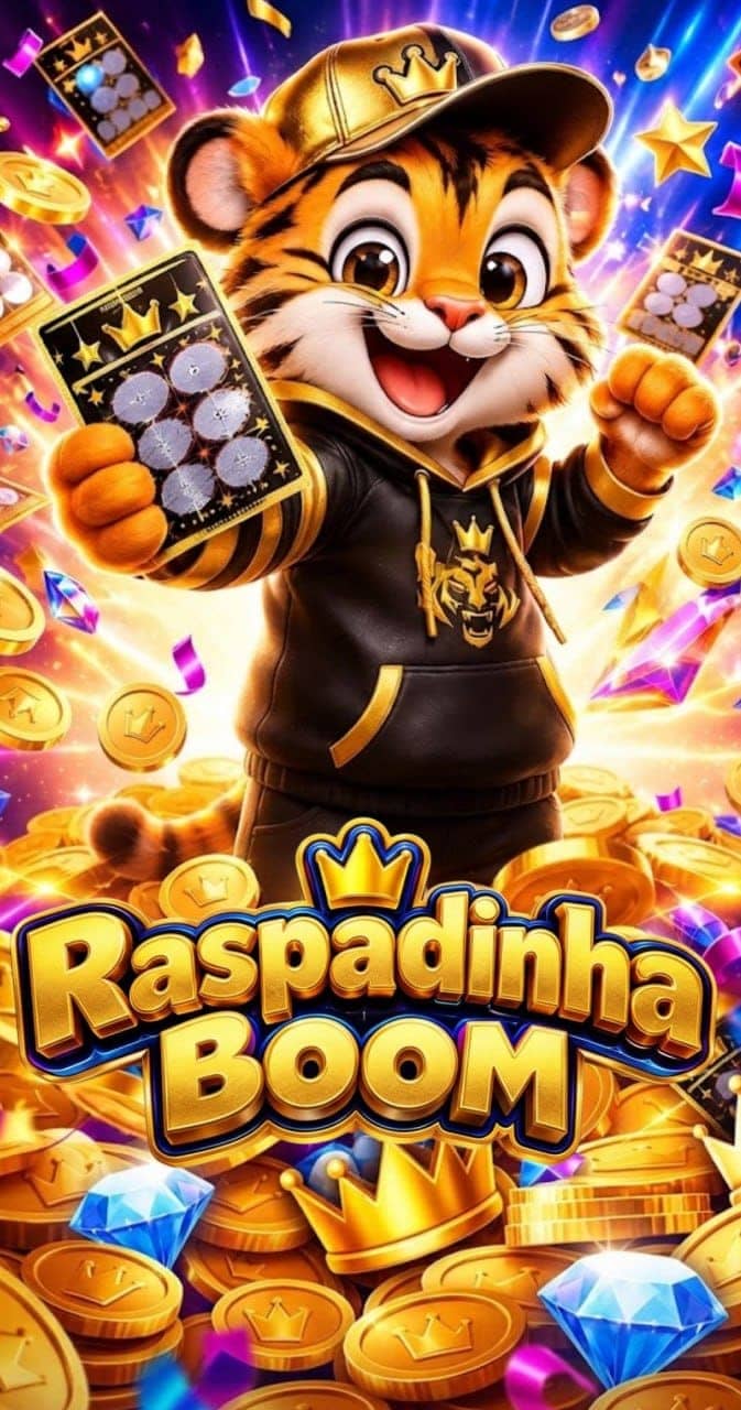 Screenshot da RASPADINHA BOOM.COM