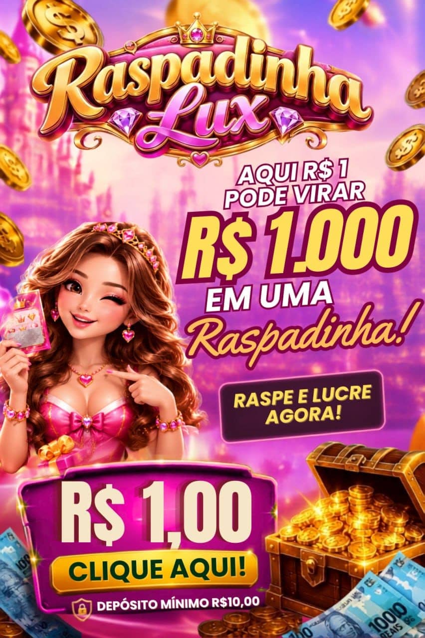 Screenshot da RASPADINHALUX.COM