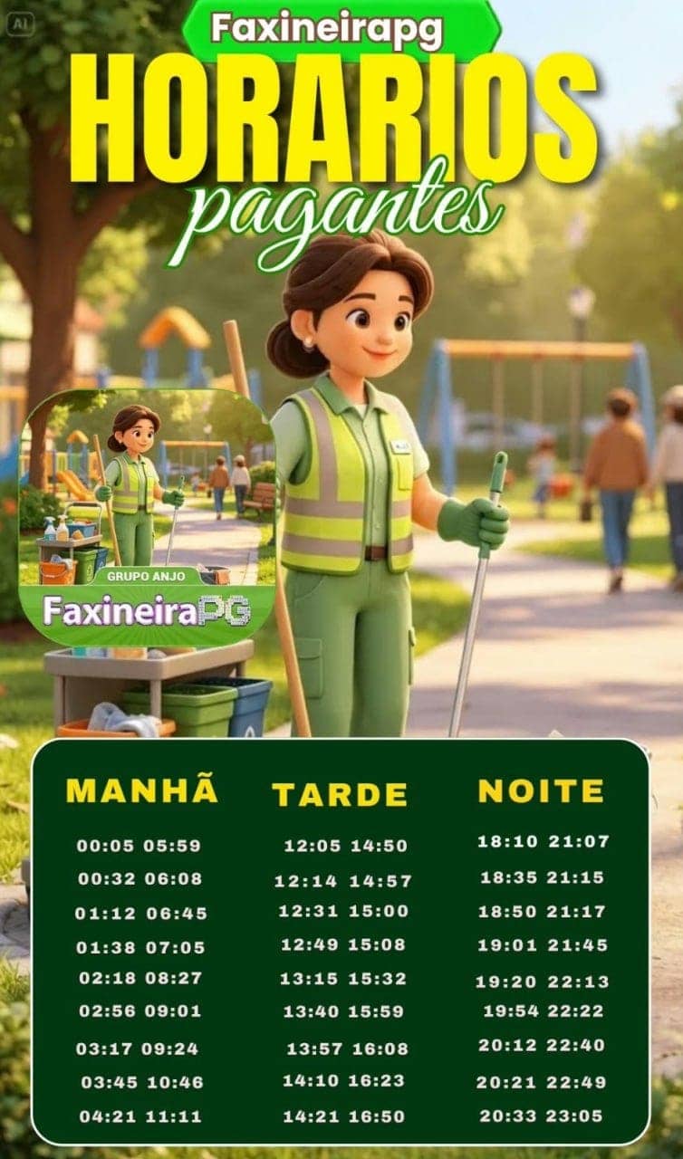 Screenshot da FAXINEIRAPG.COM
