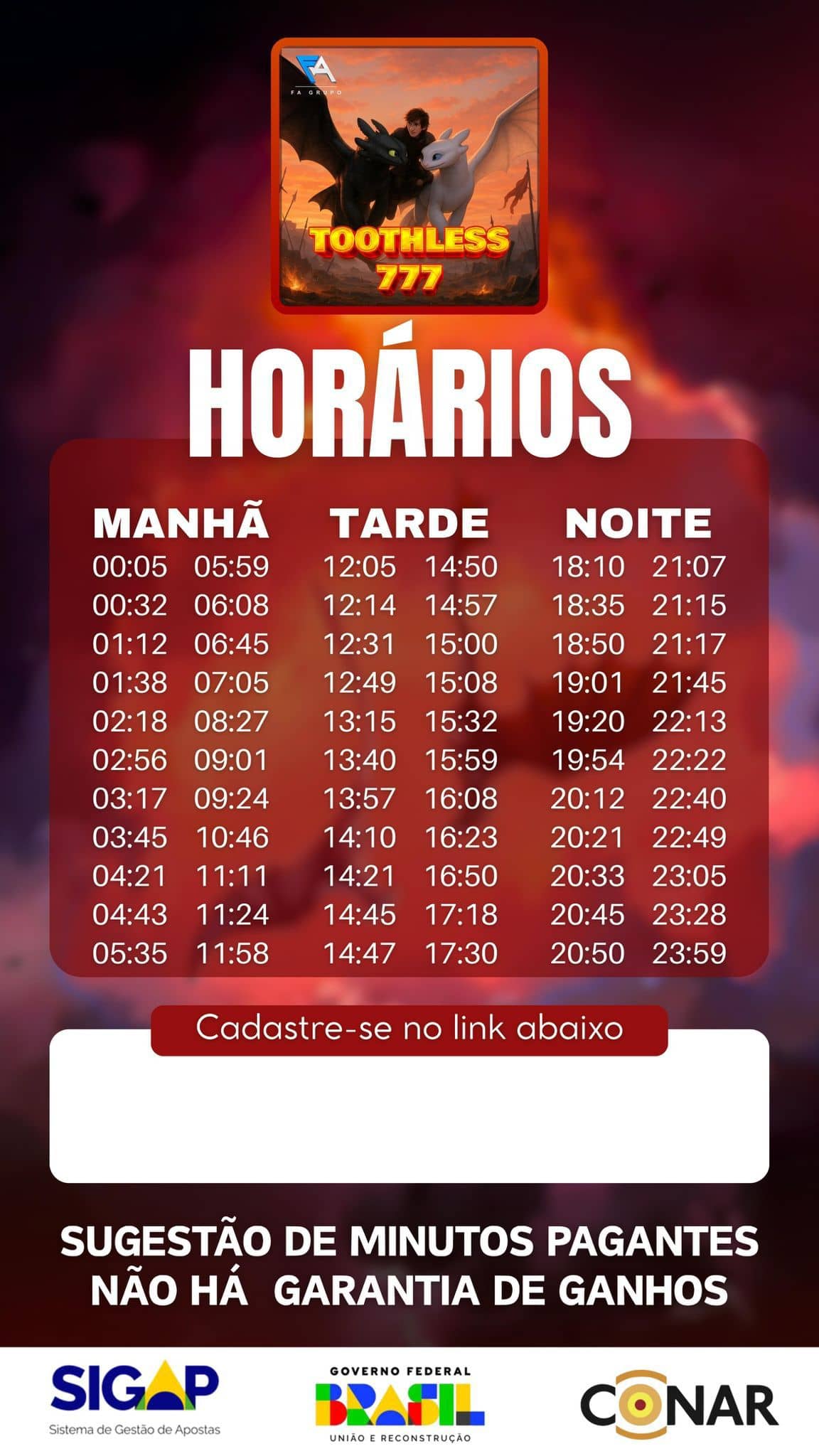 Screenshot da TOOTHLESS777