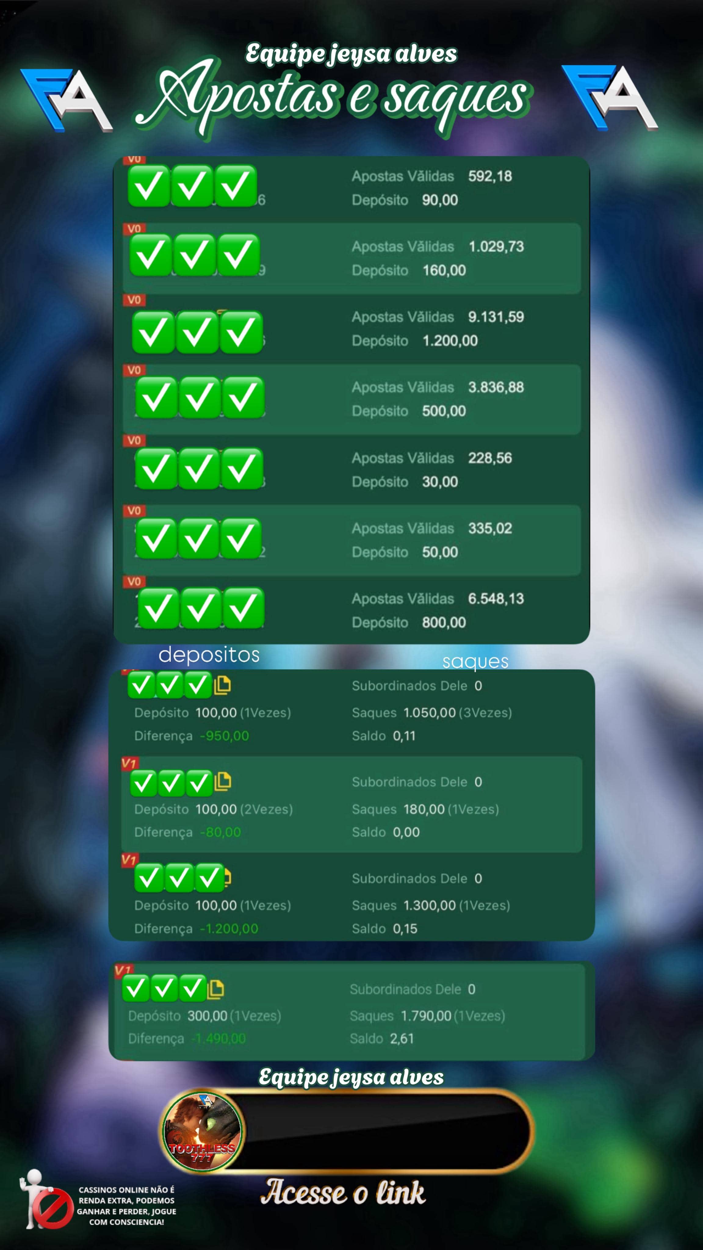 Screenshot da TOOTHLESS777