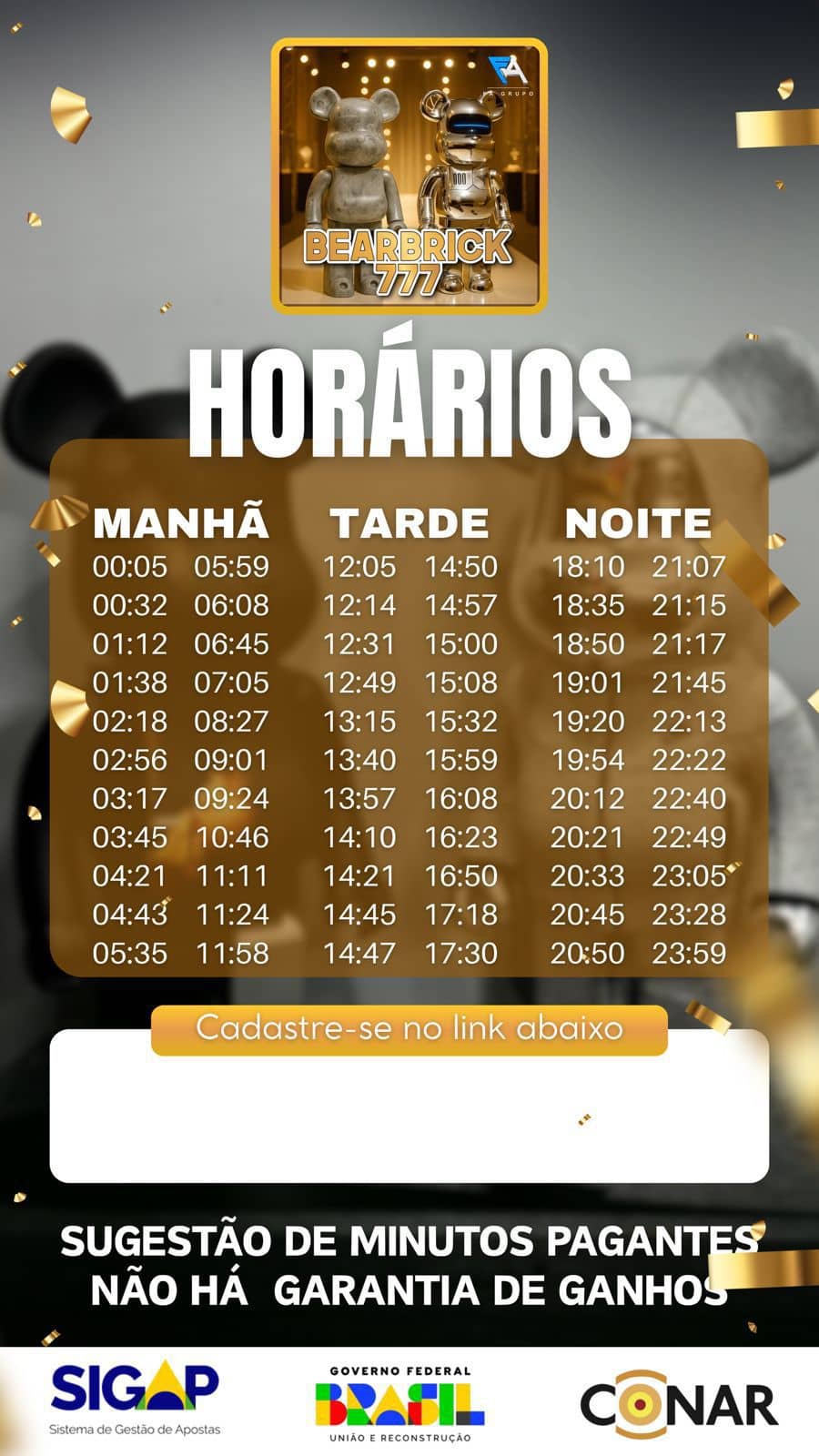 Screenshot da BEARBRICK777