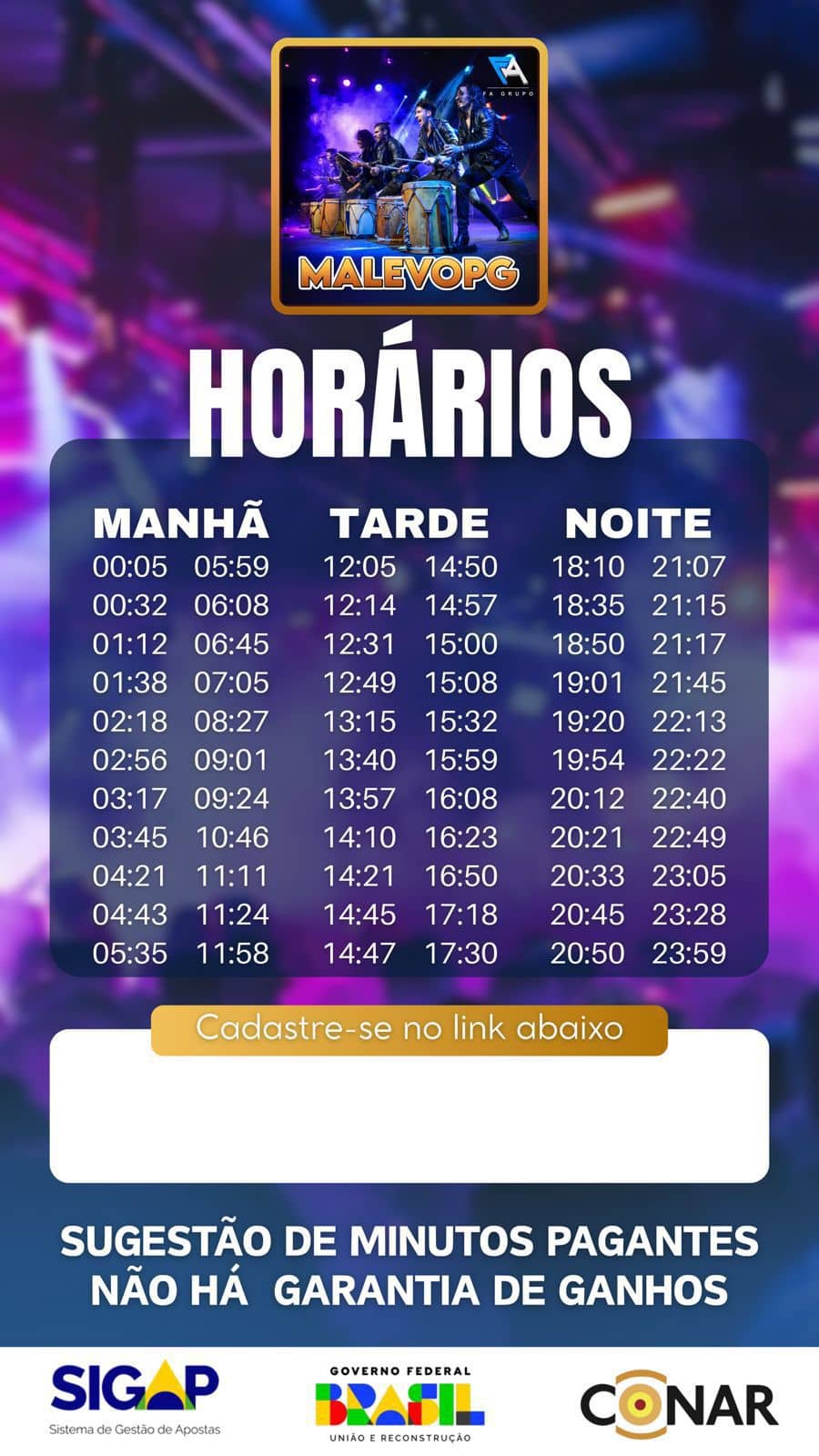 Screenshot da MELEVOPG.com