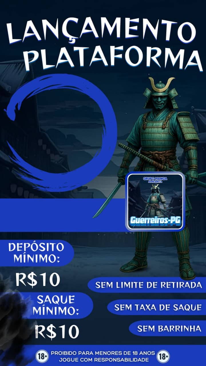 Screenshot da GuerreirosPG.com