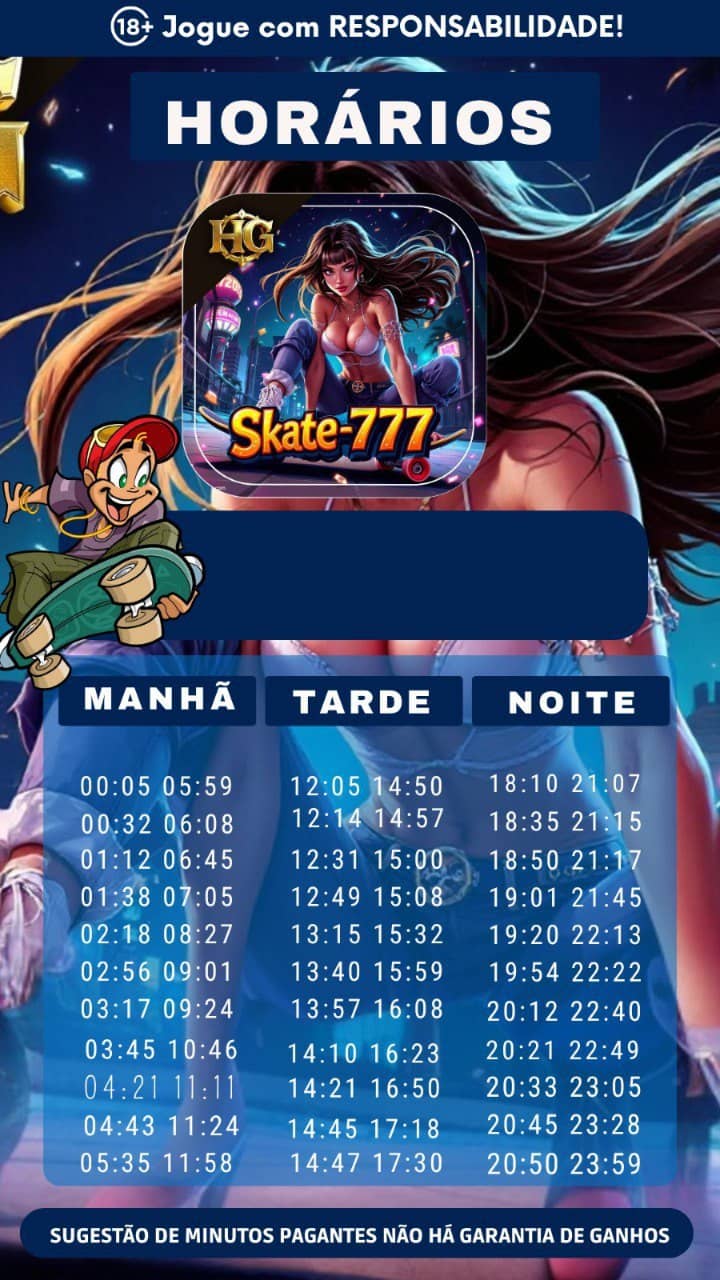 Screenshot da SKATE777.com
